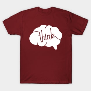 Brain Think Graphic Design T-Shirt